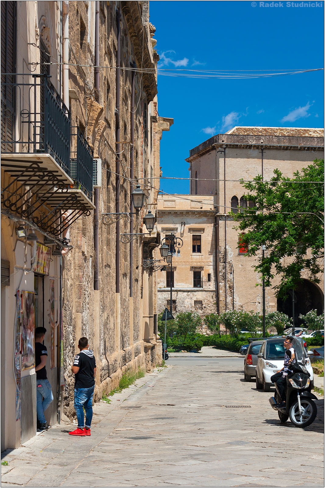 Wąskie ulice Palermo