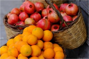 Sycylijskie pomarańcze i granaty