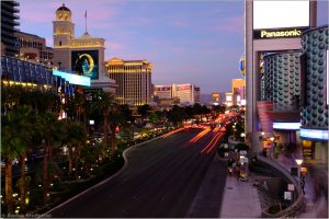 Ulice Las Vegas nocą
