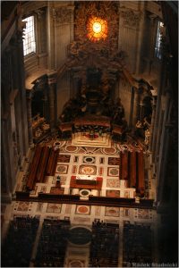 Pod kopułą Bazyliki św.Piotra