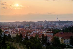 Widok na Pragę