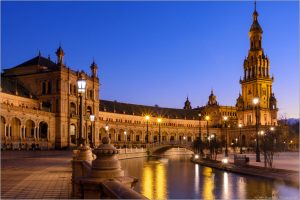 Plac Hiszpański w Sewilli