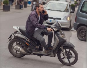 Typowy włoski kierowca