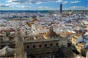 Widok na Sewillę z Giraldy