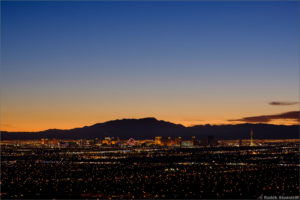 Las Vegas nocą