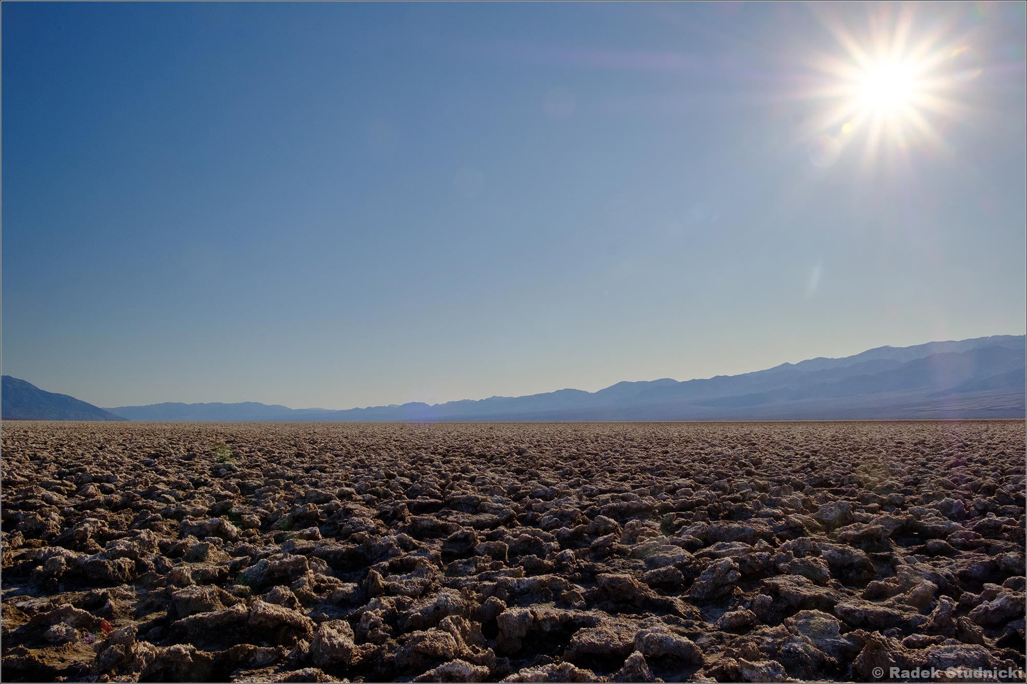 Pole golfowe diabła, Dolina Śmierci